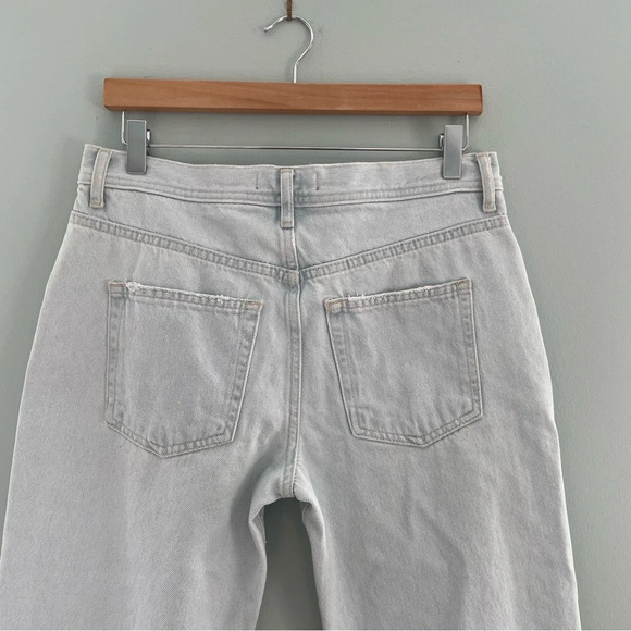 Free People Maggie Straight Jean in Paradise Blue NWT 27 - Picture 10 of 15